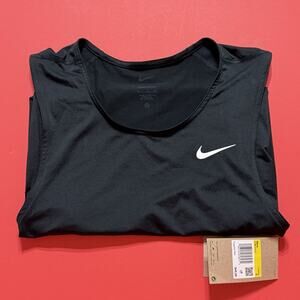 Nike Dri-FIT Ready Fitness Tank Top Black Training DV9813-010 NWT Men’s small